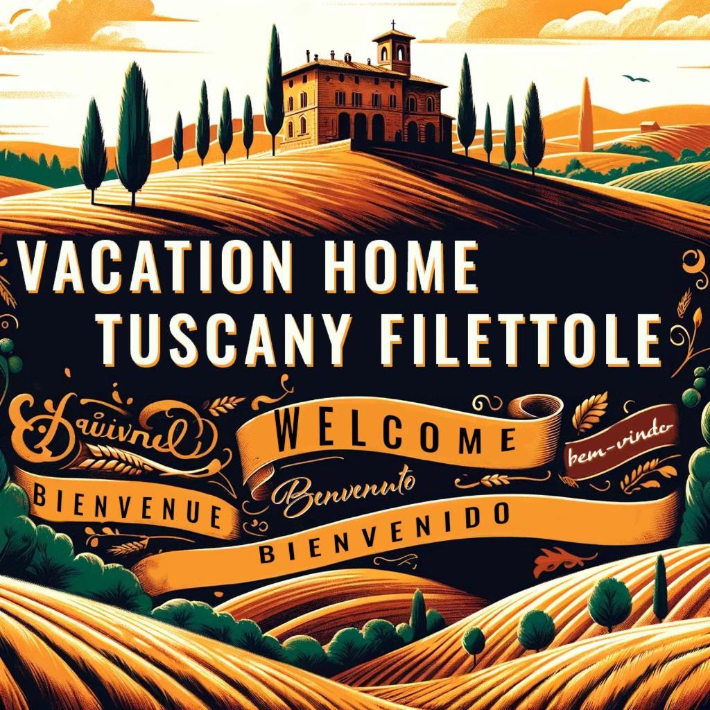 Vacation Home Tuscany Filettole 2 Eksteriør billede